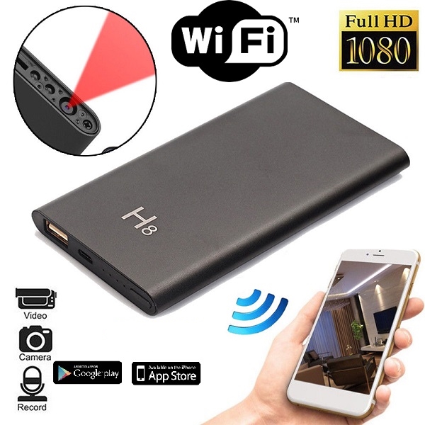PowerBank Wifi Full HD Gizli Kamera