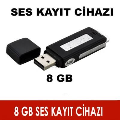 USB Ses Kayıt Cihazı 8GB